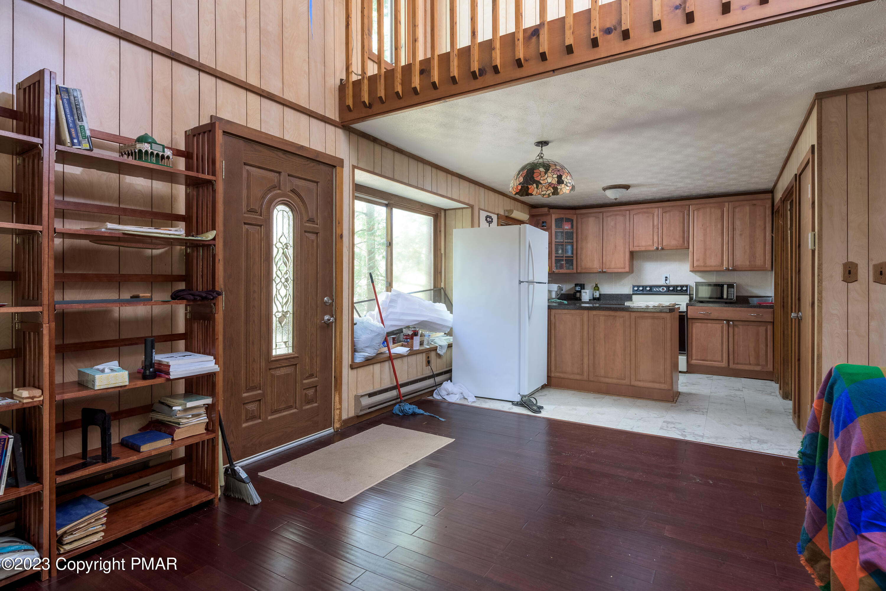 2206 Chatham Drive Bushkill, PA 18324 - Photo 15 of 25 a view of kitchen with furniture and wooden floor