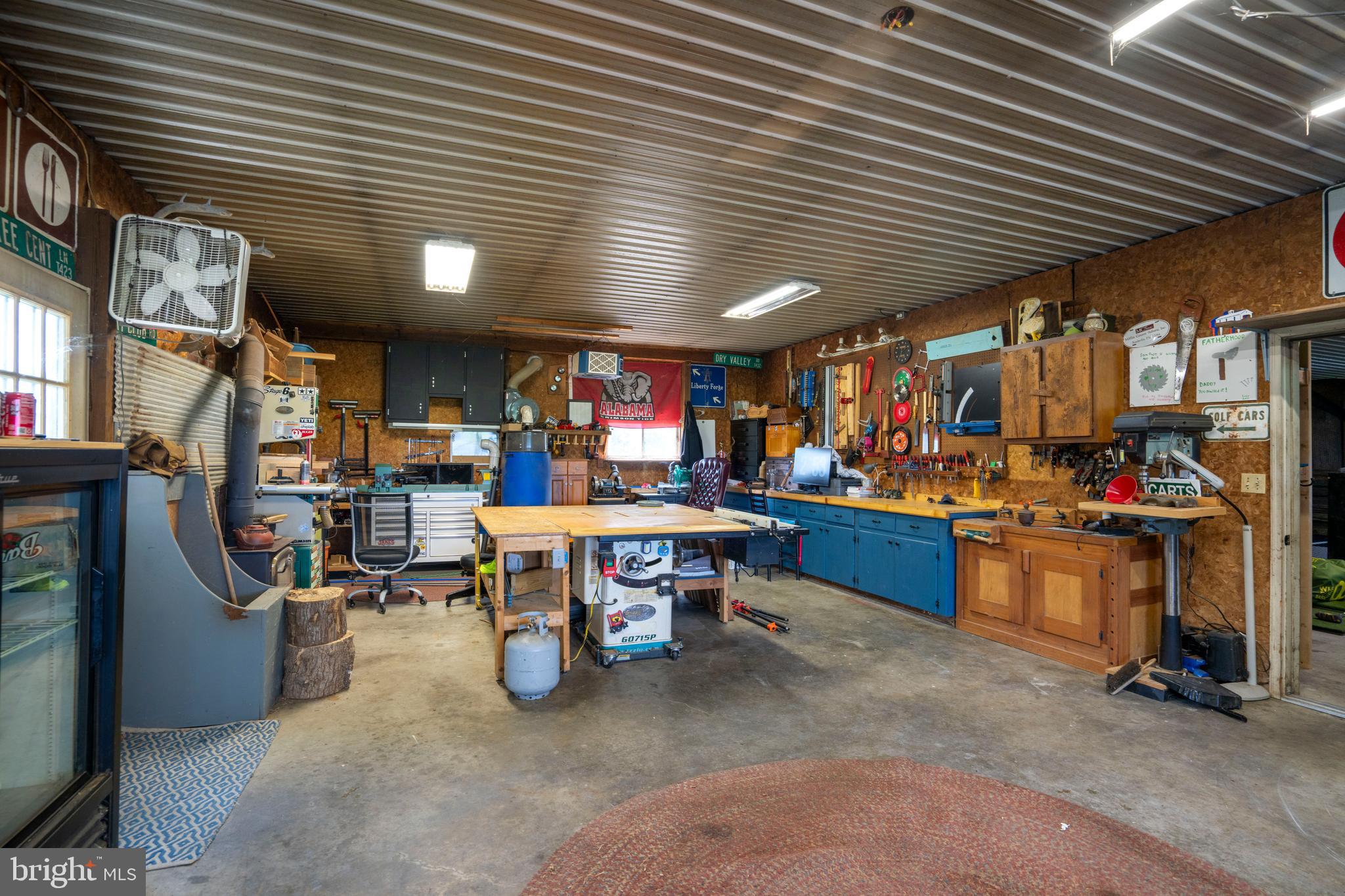 2272 Green Lane Reedsville, PA 17084 - Photo 60 of 76 Garage interior - workshop