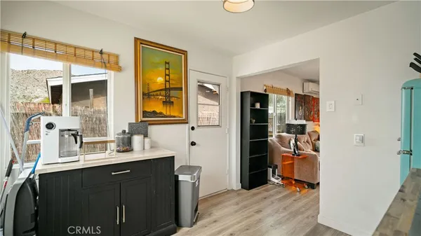 a en suite bathroom with a sink a mirror and a shower