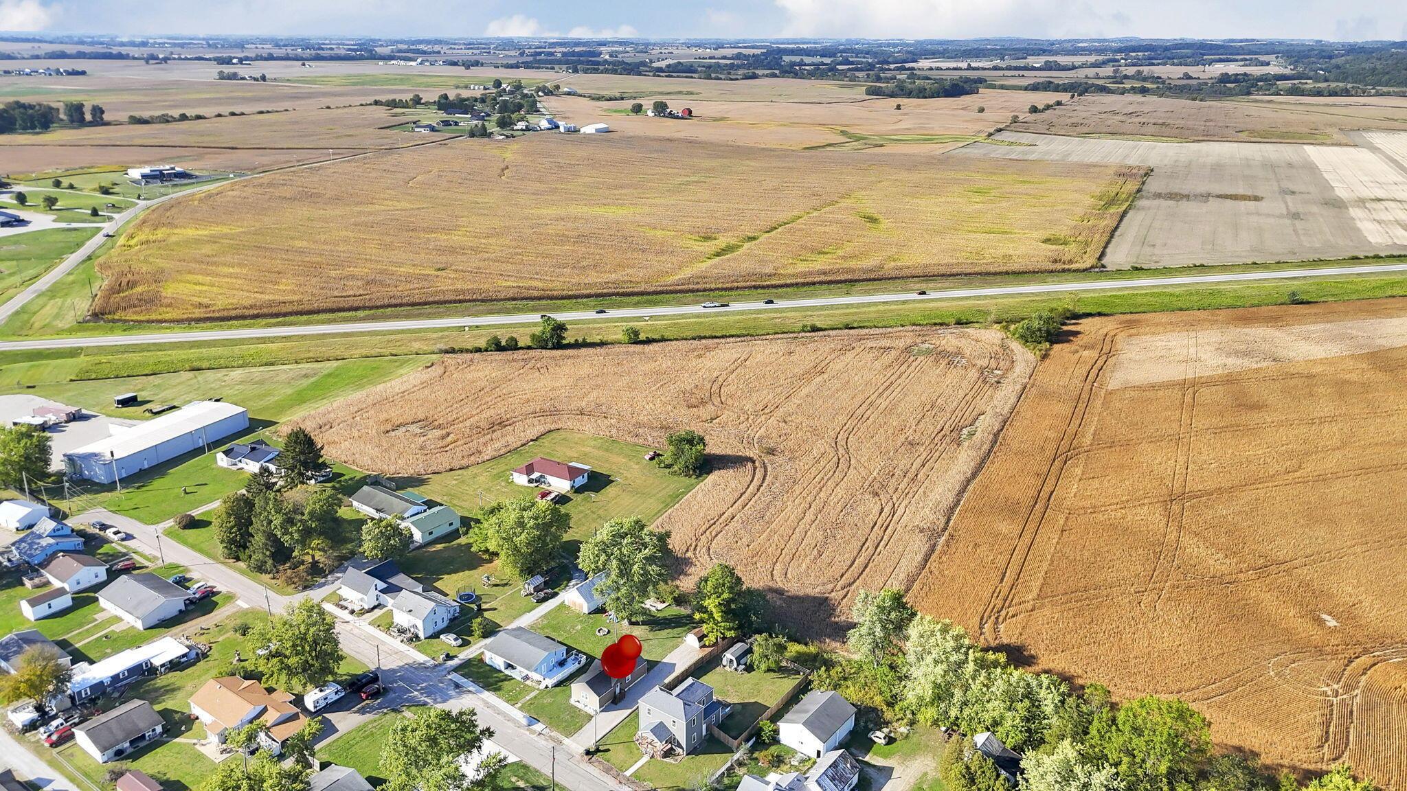 308 West High Street Amanda, OH 43102 - Photo 43 of 46 Drone view
