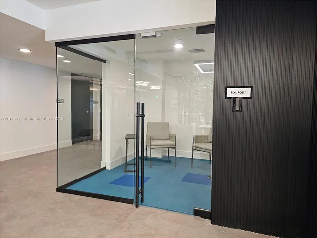 a swimming pool with outdoor view