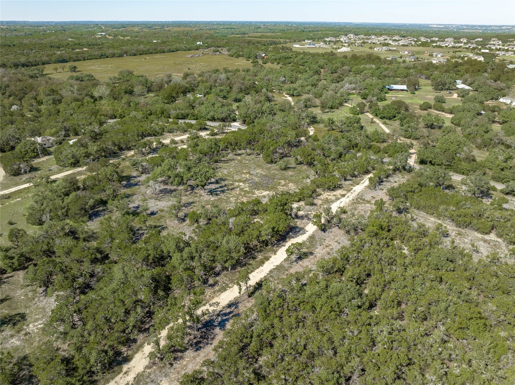 281 County Road 281 Leander, TX 78641 - Photo 22 of 31 an aerial view of residential houses with outdoor space and trees