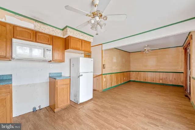 a view of hallway with stairs
