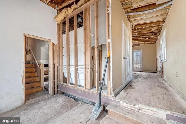 a view of a entrance