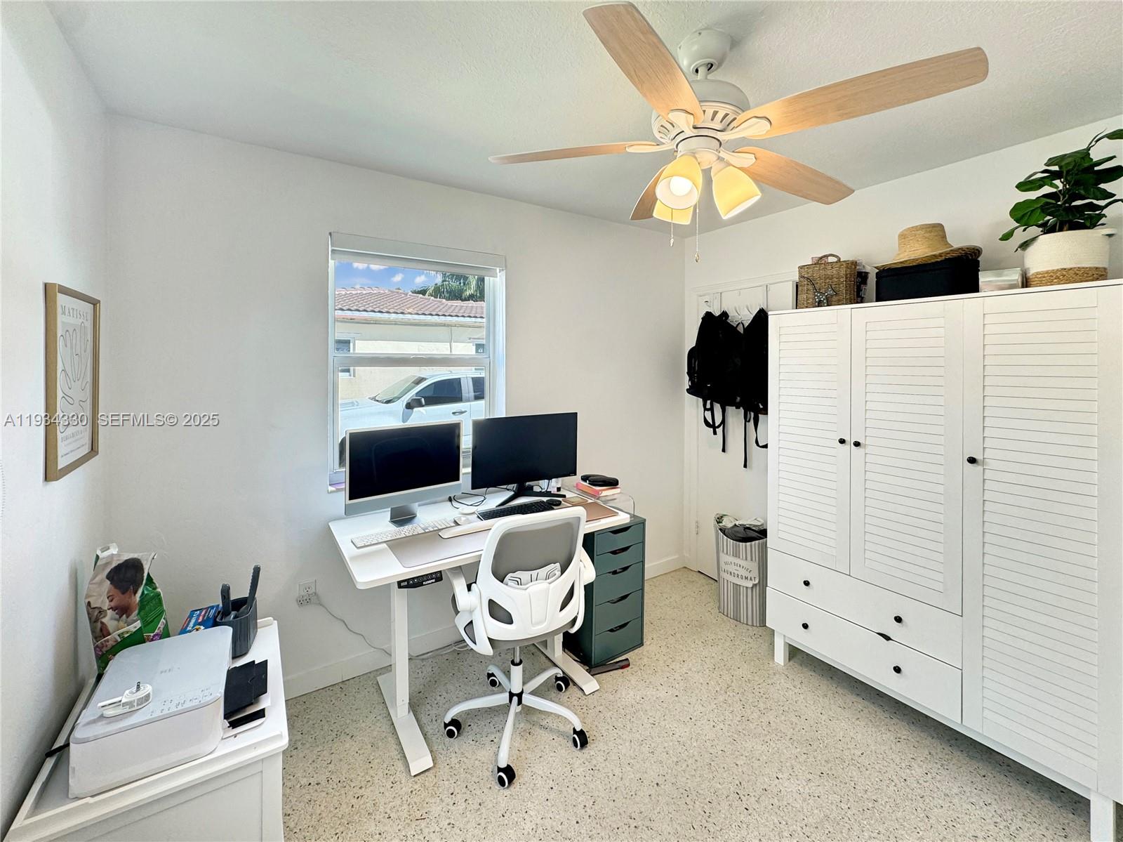 640 Southwest 6th Street Hallandale Beach, FL 33009 - Photo 8 of 18 a view of workspace with a window