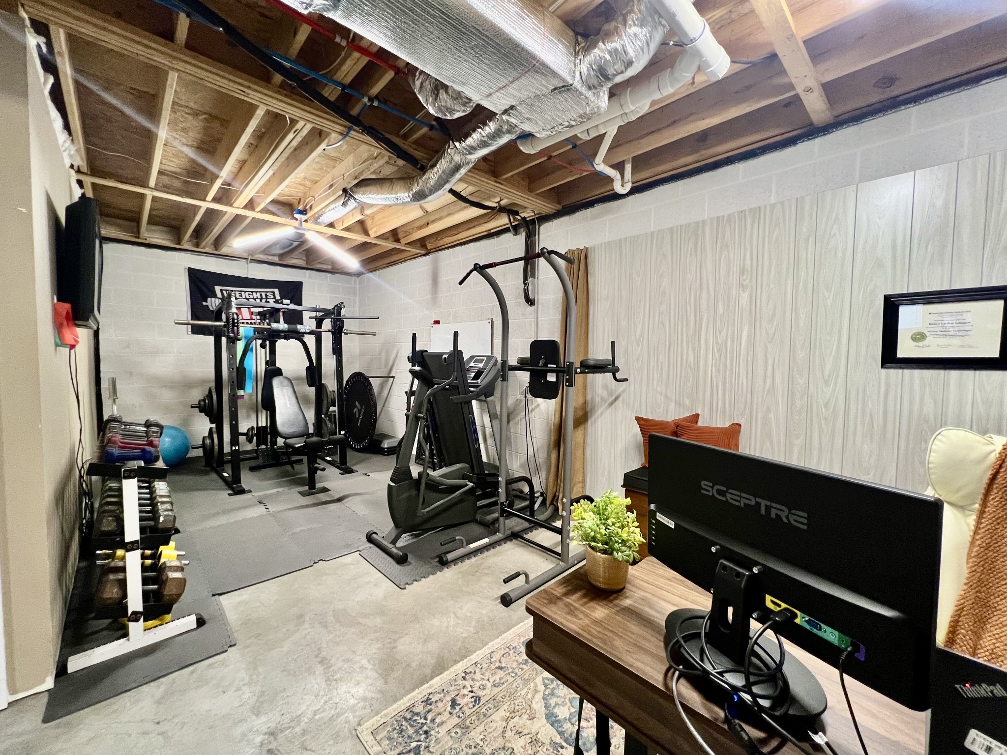 319 Wynns Ferry Road Dover, TN 37058 - Photo 22 of 27 a view of a room with gym equipment