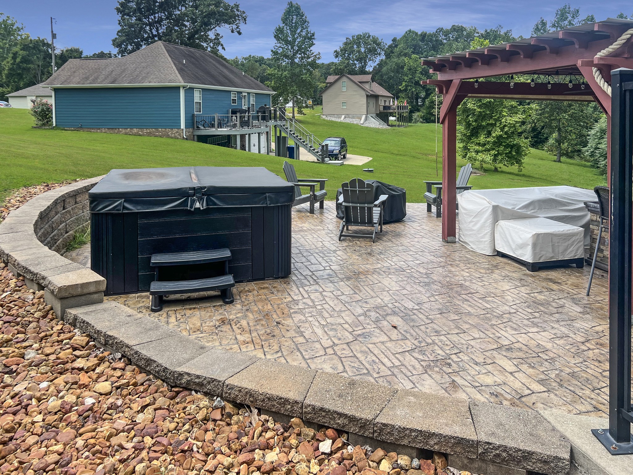319 Wynns Ferry Road Dover, TN 37058 - Photo 23 of 27 a view of a swimming pool with a patio