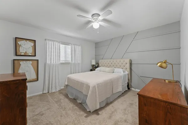 a room with gym equipment