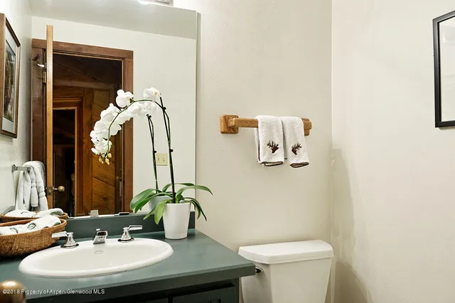 a view of a door and a window