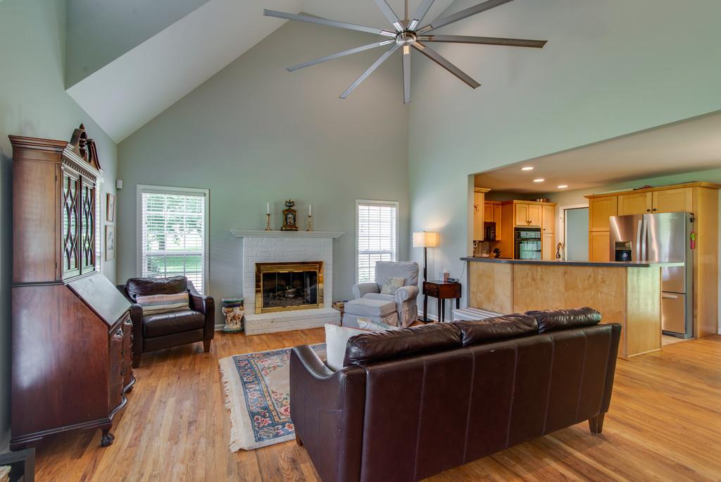 1102 Center Point Road Hendersonville, TN 37075 - Photo 6 of 30 a living room with furniture and a fireplace