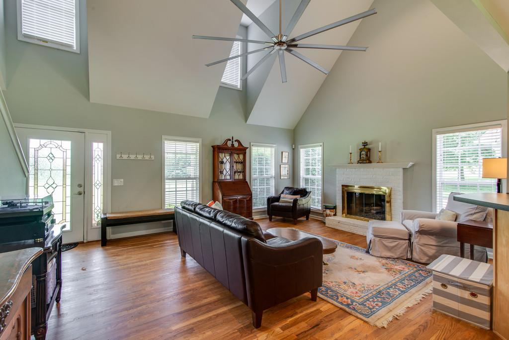 1102 Center Point Road Hendersonville, TN 37075 - Photo 7 of 30 a living room with furniture and a fireplace