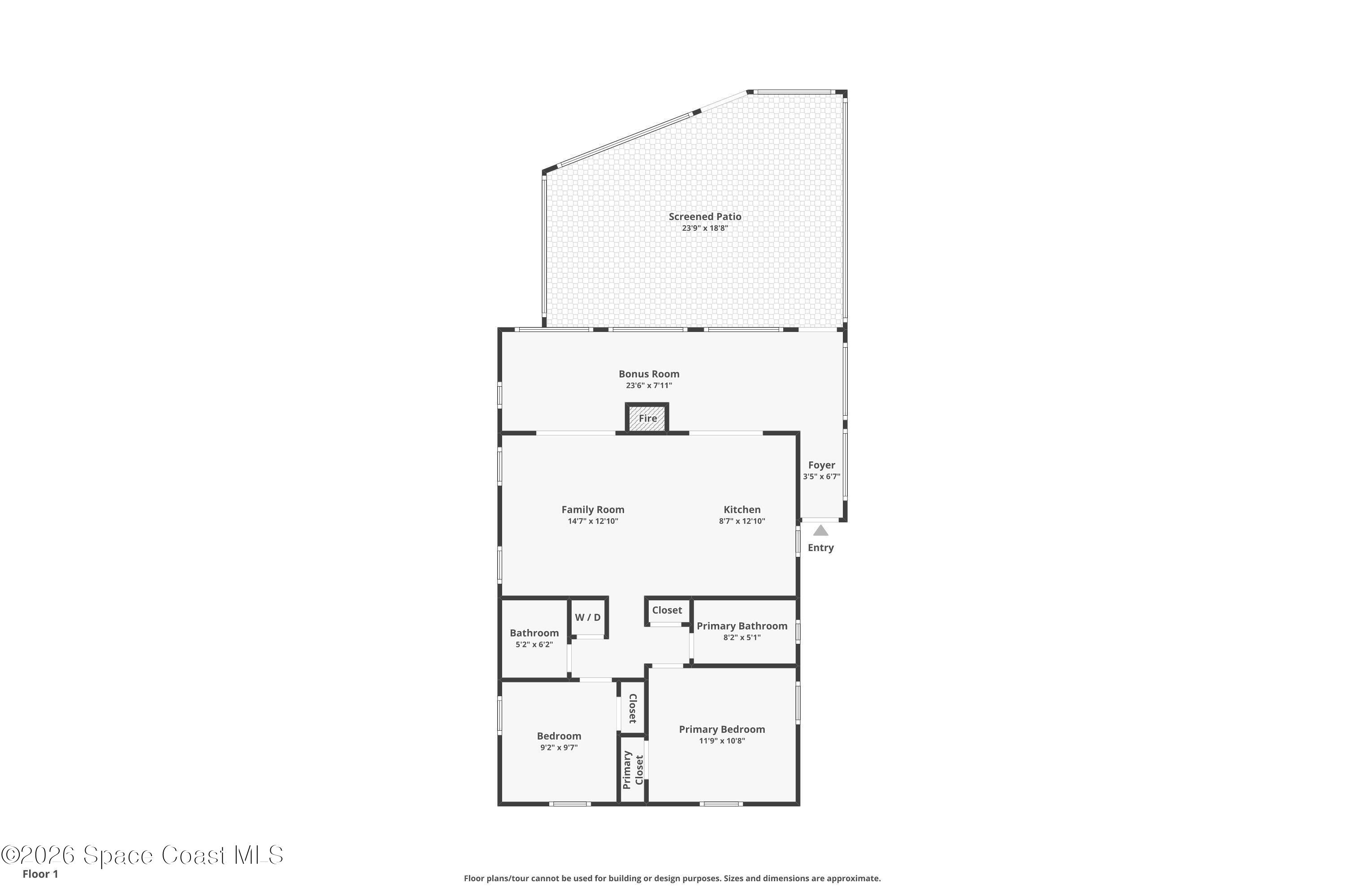56304 Acorn Road Astor, FL 32102 - Photo 51 of 51 56304 Acorn Floor Plan