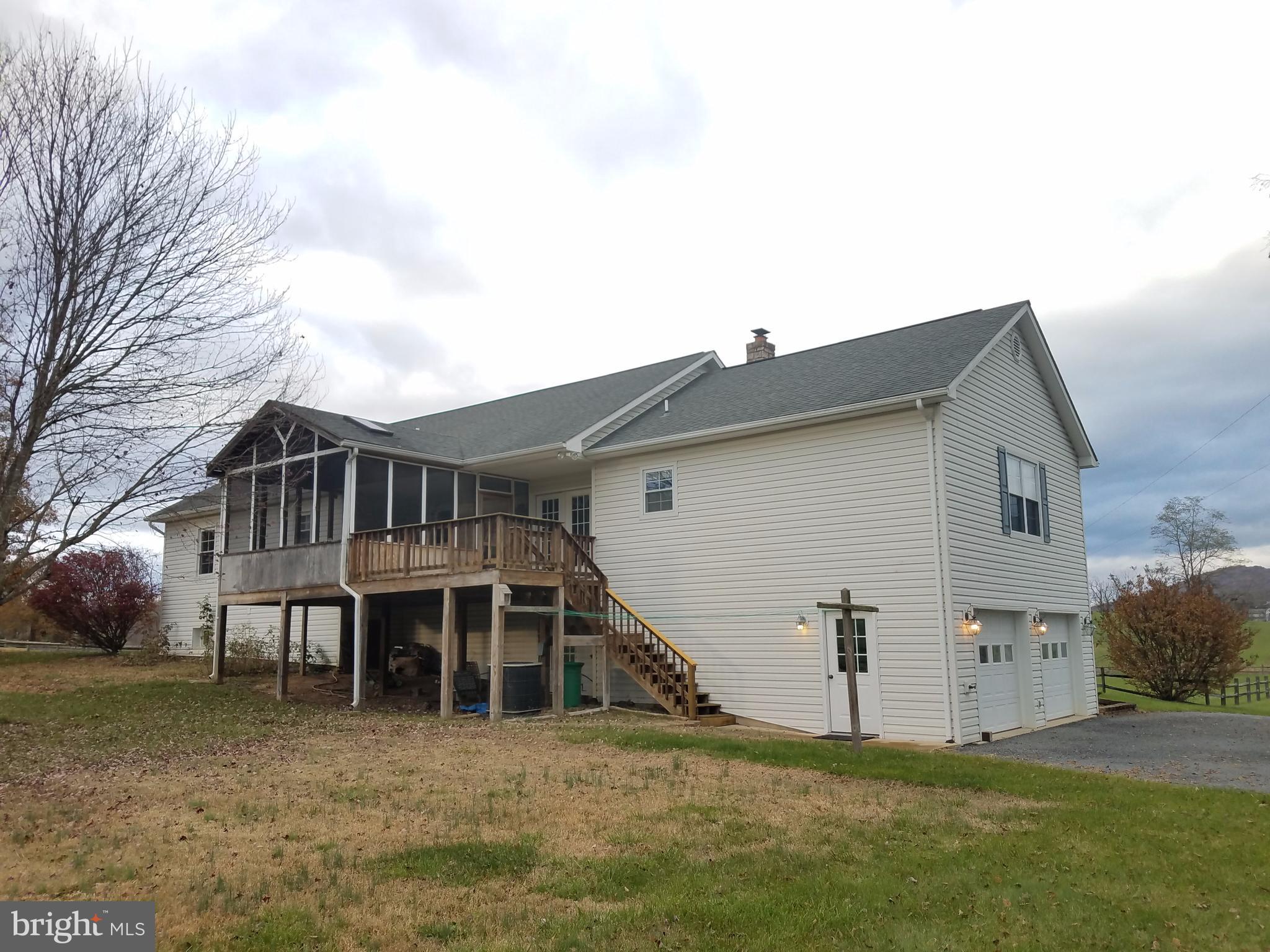 1087 Crooked Run Road Mount Jackson, VA 22842 - Photo 8 of 29 Rear View from Yard