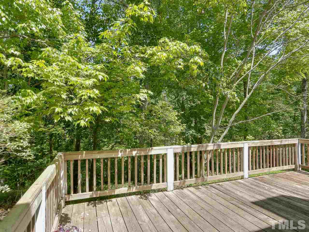 5206 Mountain Ridge Road Raleigh, NC 27612 - Photo 19 of 23 a view of wooden deck