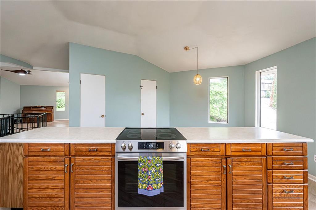 3150 Princeton Road Greensburg, PA 15601 - Photo 21 of 45 a kitchen with a stove and a cabinet