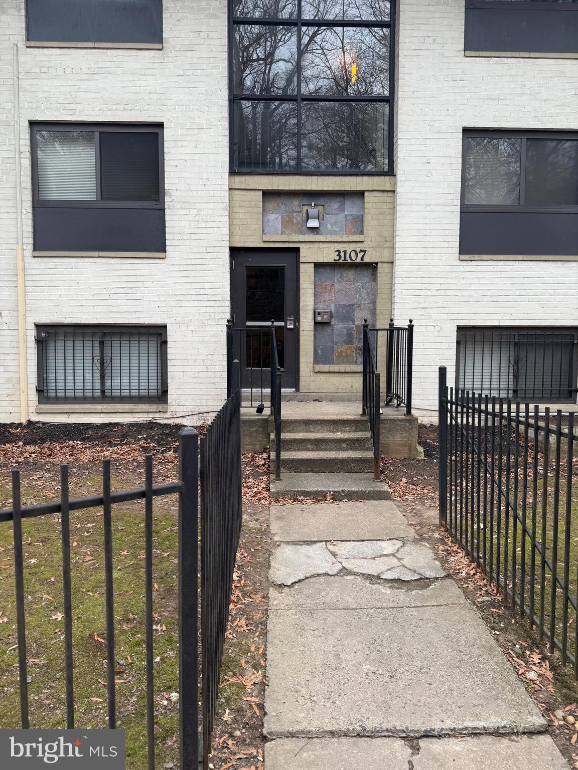 Front of the building