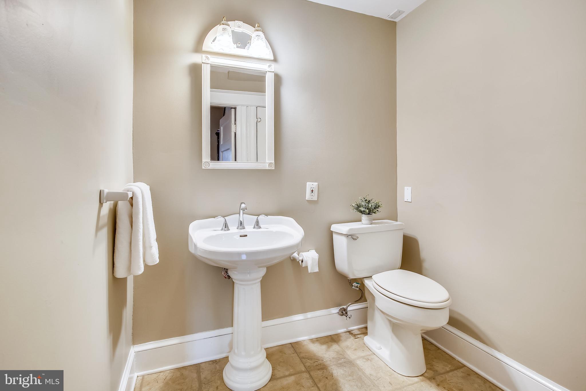 2724 Ontario Road Northwest Washington, DC 20009 - Photo 14 of 93 Half Bath and hall closet