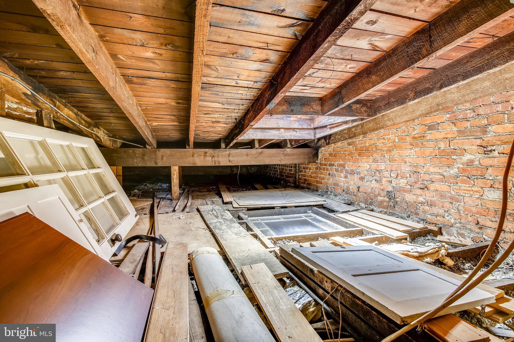 2724 Ontario Road Northwest Washington, DC 20009 - Photo 53 of 93 Attic Storage and 2nd Floor Hall Skylight