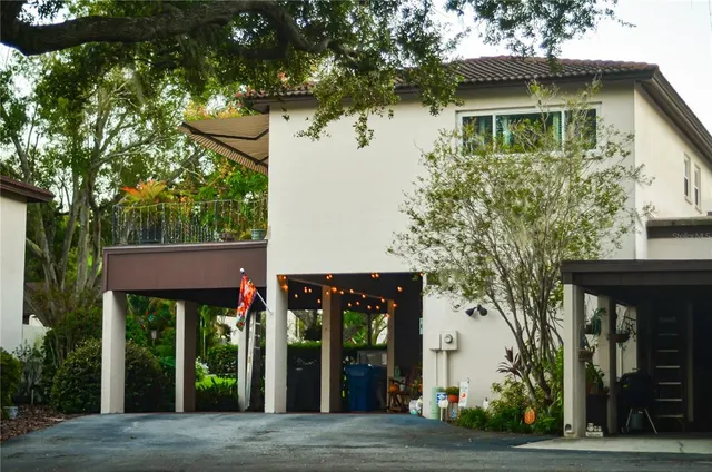 front view of house with a street