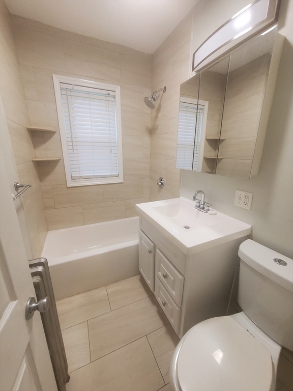 45 Intervale Street, Unit 2 Boston, MA 02121 - Photo 15 of 17 a bathroom with a sink a toilet and bathtub