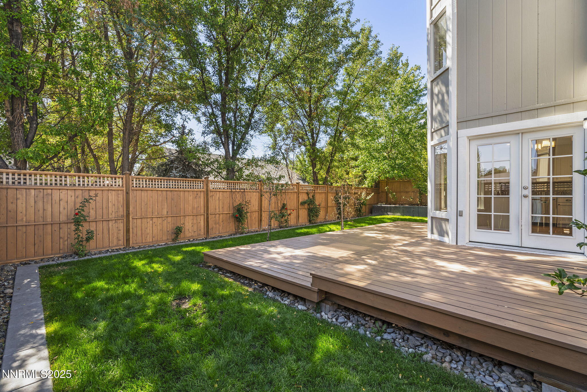 5830 Blue Horizon Drive Reno, NV 89523 - Photo 36 of 41 a view of a backyard with a large tree