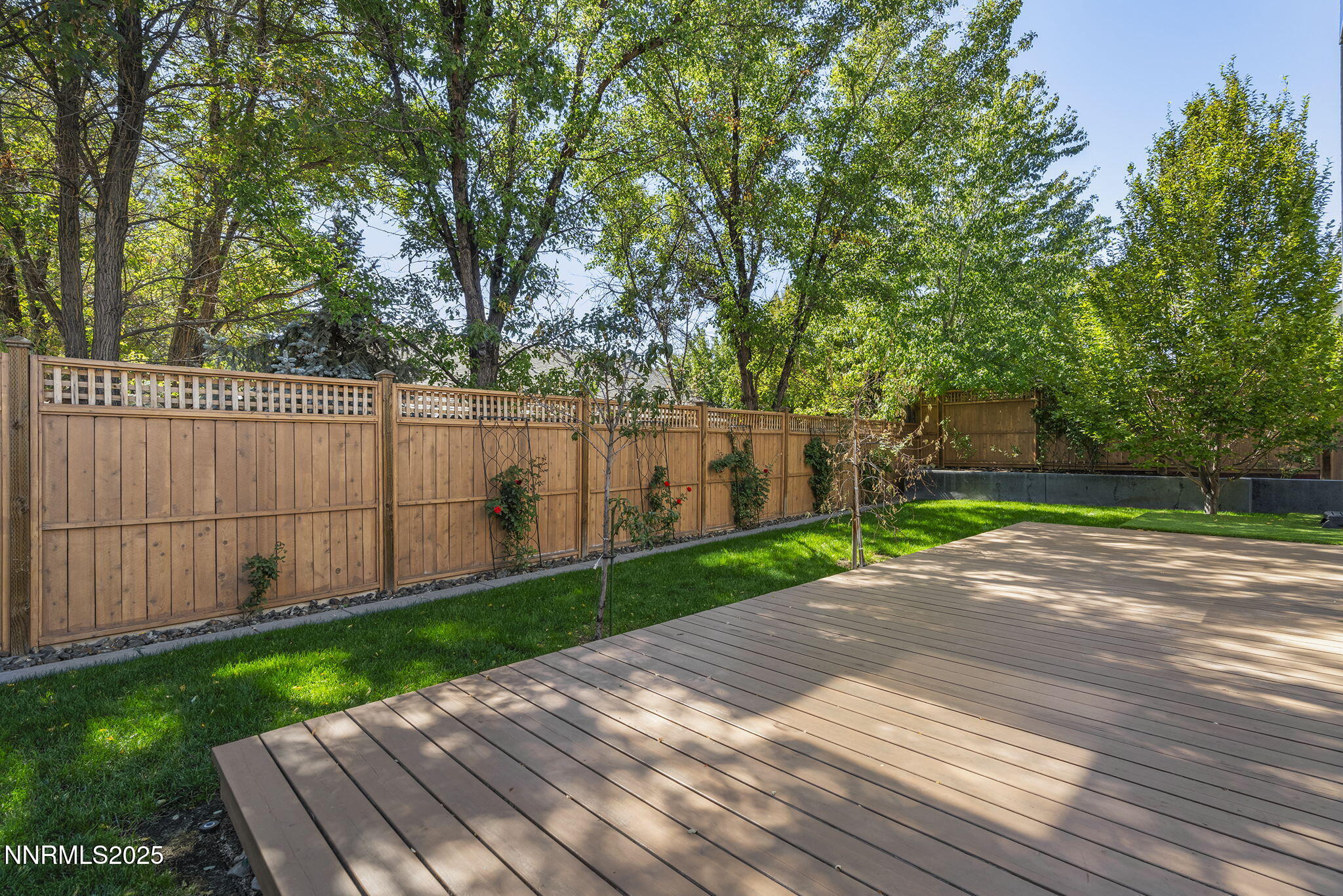 5830 Blue Horizon Drive Reno, NV 89523 - Photo 38 of 41 a view of a backyard with wooden fence