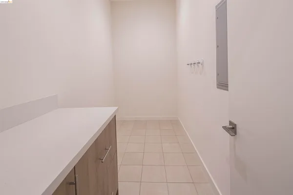a view of storage and utility room
