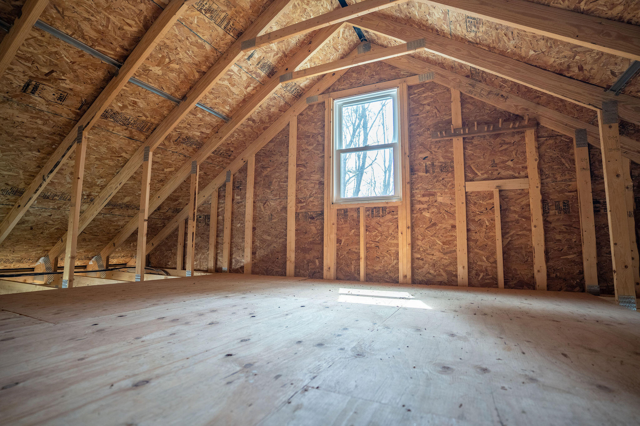 169 Stackpole Road Durham, ME 04222 - Photo 24 of 52 Garage attic