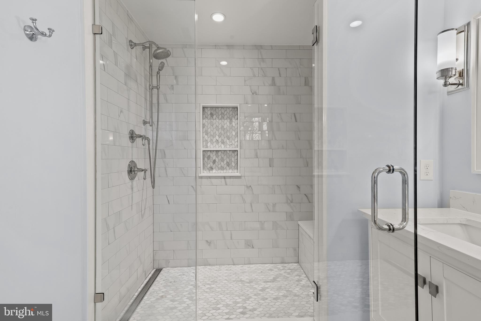 616 Cotterill Road Gibson Island, MD 21056 - Photo 44 of 54 Full Bath #3 Large Glass Enclosed Walk-in Shower