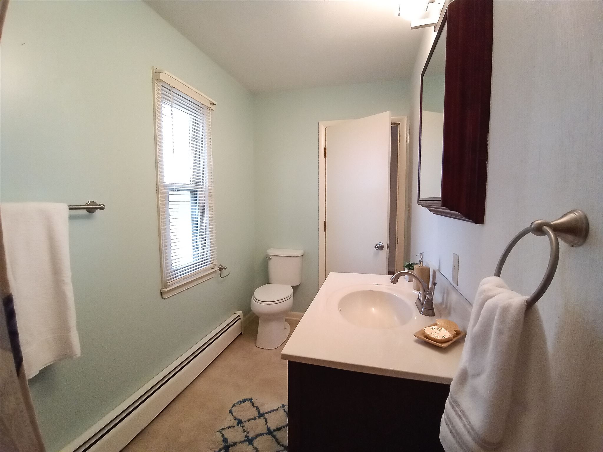 619 Miller Farm Road Staunton, VA 24401 - Photo 22 of 40 a bathroom with a sink toilet and shower