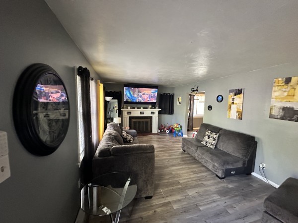 417 South Seigel Street Decatur, IL 62522 - Photo 4 of 11 a living room with furniture and a mirror