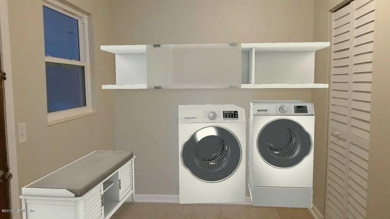 748 Vecuna Road Atlantic Beach, FL 32233 - Photo 18 of 33 a utility room with dryer and washer