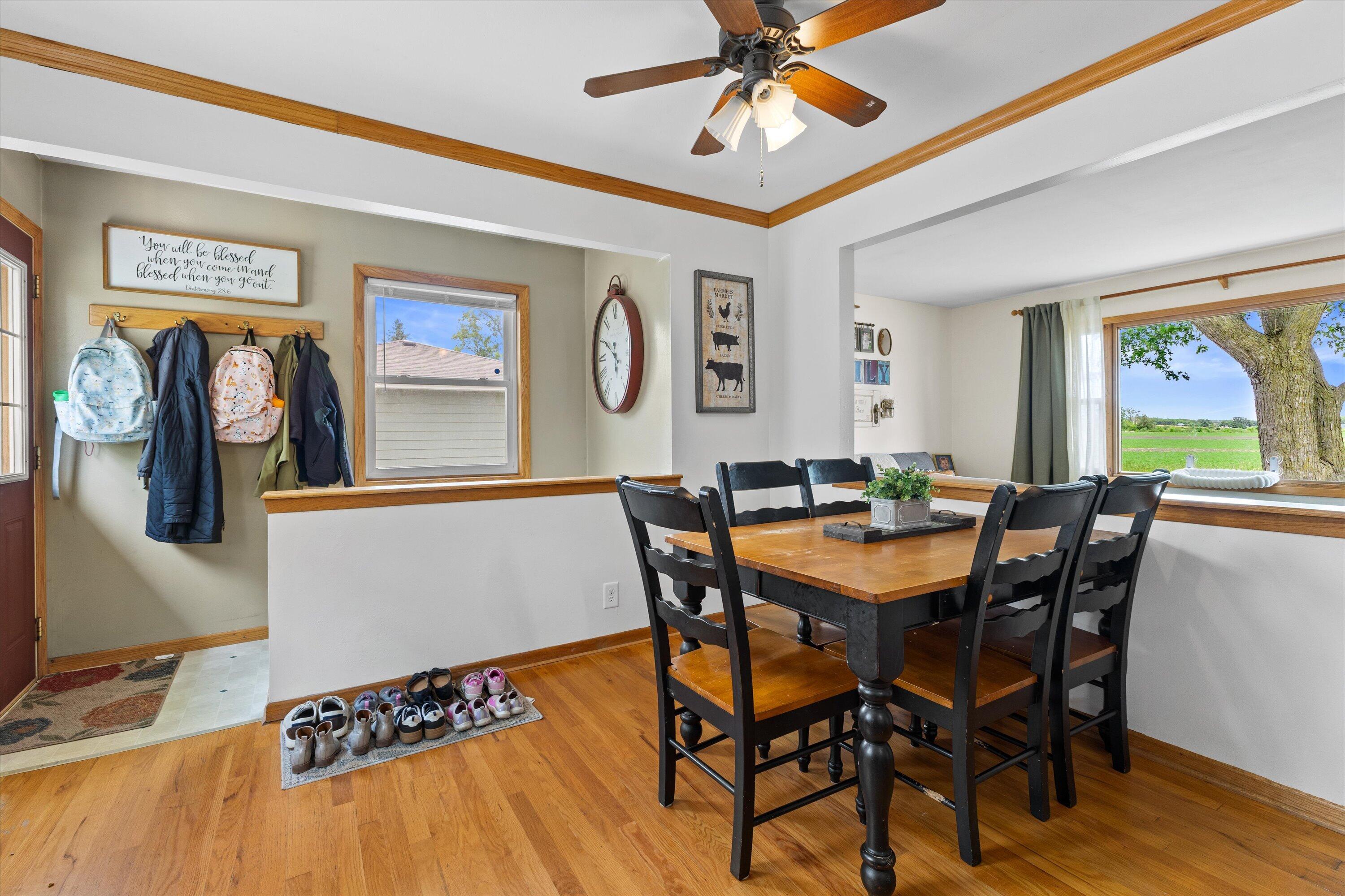 3422 Eagle Road Dover, WI 53139 - Photo 6 of 27 Dedicated Dining Space