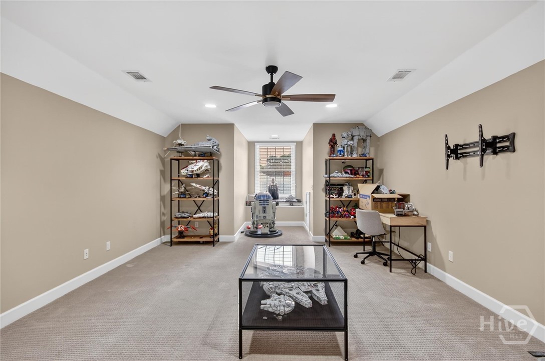 101 Red Bluff Run Rincon, GA 31326 - Photo 38 of 45 Bonus room with ample space and single dormer window bump out