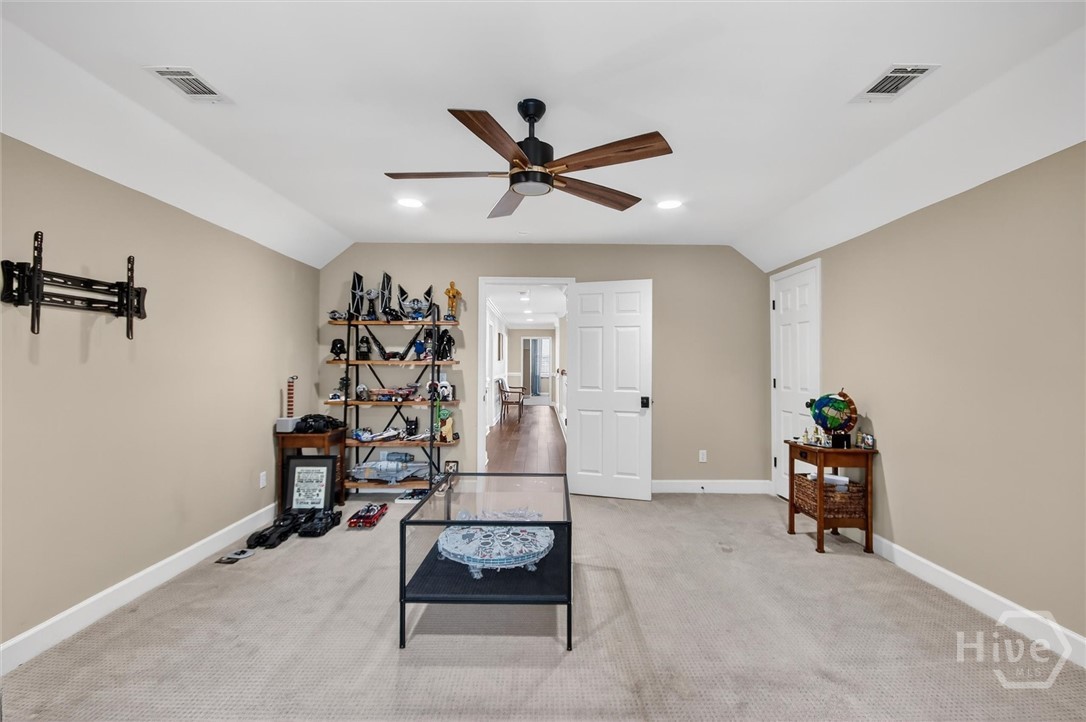 101 Red Bluff Run Rincon, GA 31326 - Photo 39 of 45 Bonus room view into hallway upstairs. To the right is the walk in attic access