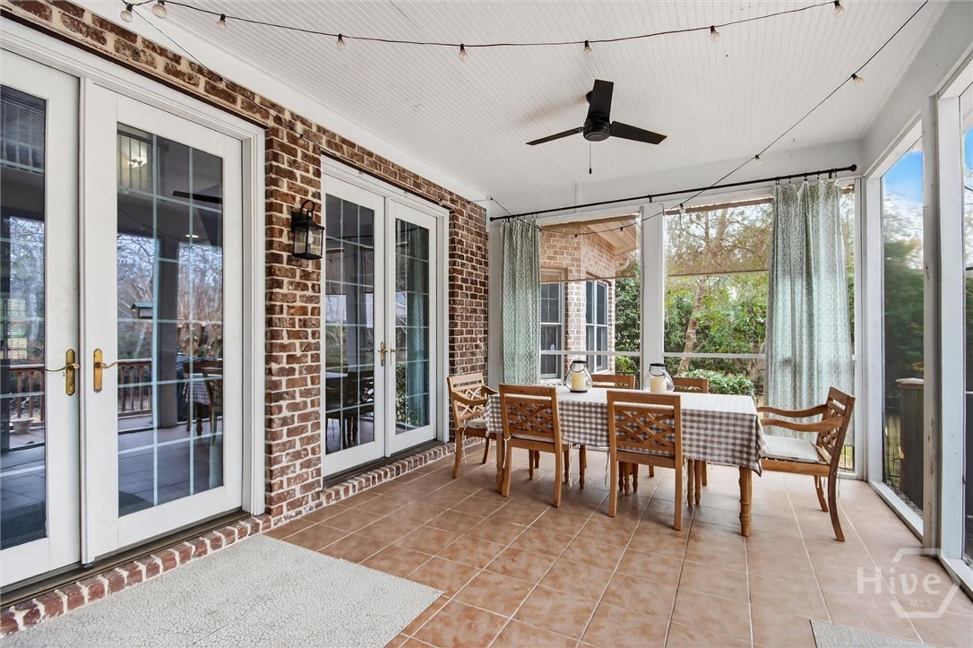 101 Red Bluff Run Rincon, GA 31326 - Photo 41 of 45 Screened porch with equal space for dining
