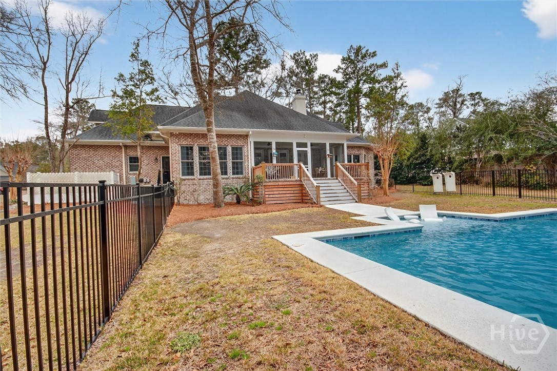 101 Red Bluff Run Rincon, GA 31326 - Photo 42 of 45 Fully fenced in pool area