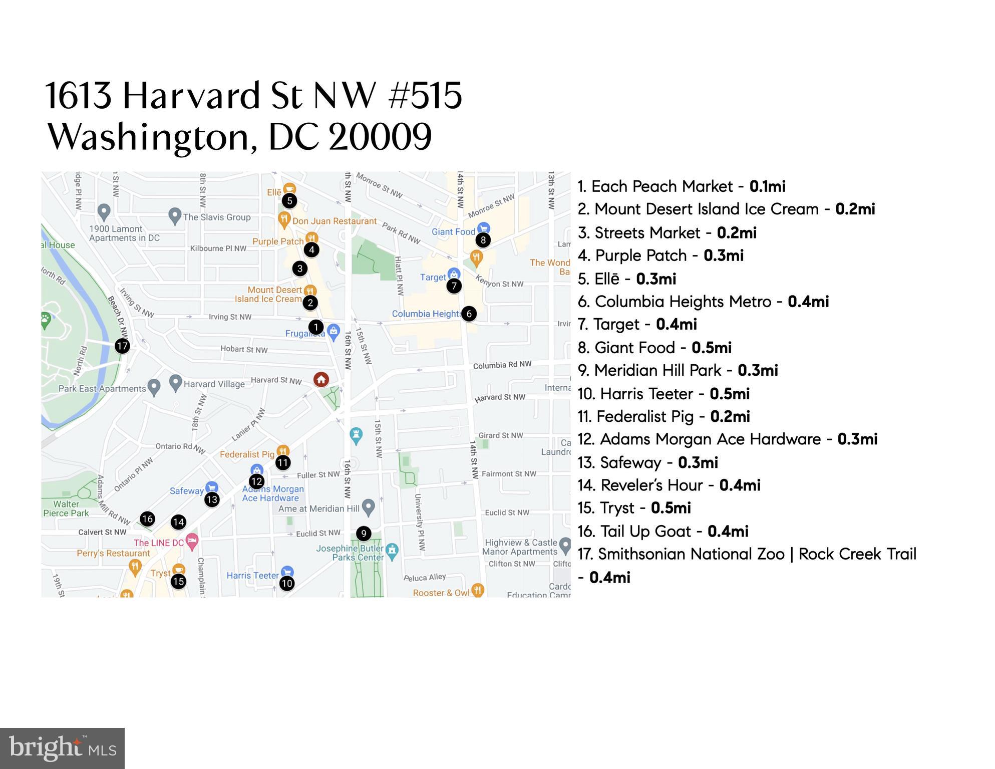 1613 Harvard Street Northwest, Unit 515 Washington, DC 20009 - Photo 38 of 53 unknown