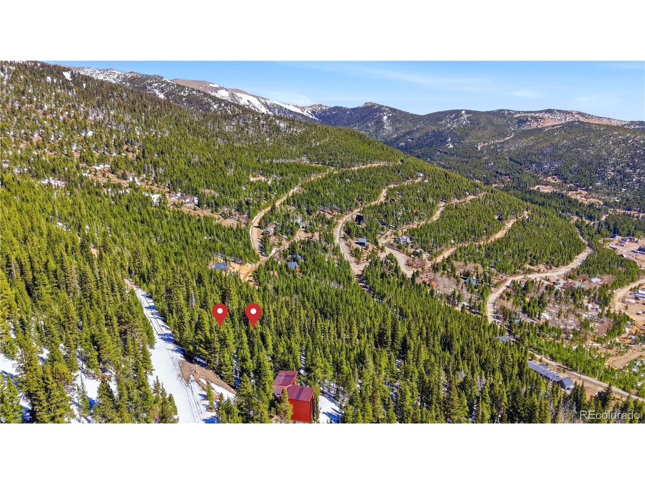 468 Hillside Road Idaho Springs, CO 80452 - Photo 10 of 12 a black and white photo of a city