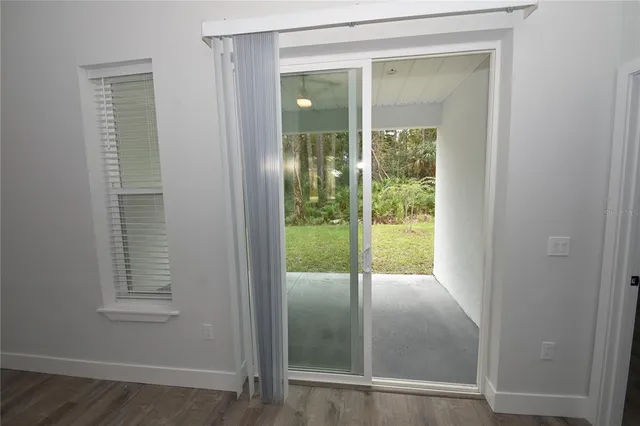 a view of an entryway