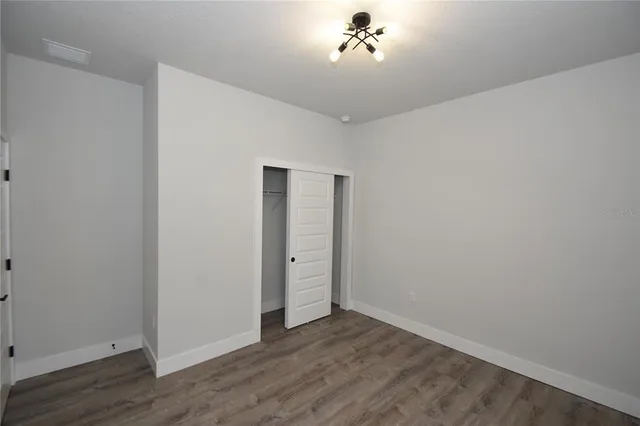 wooden floor in an empty room