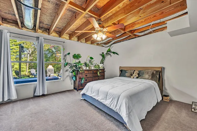 a view of an outdoor space and a yard