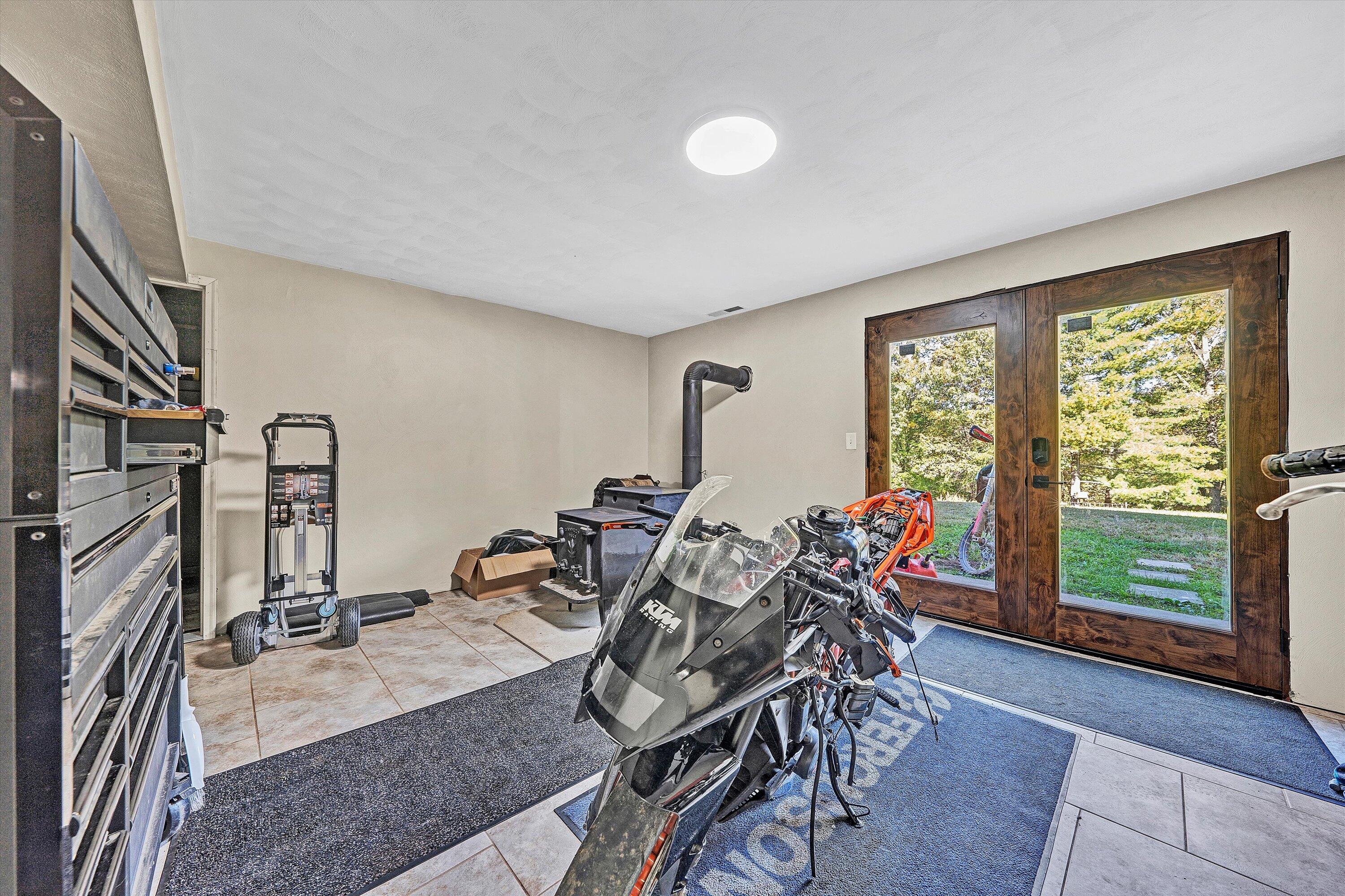 99 Spruce Lane Callaway, VA 24067 - Photo 40 of 66 a view of a room with gym equipment