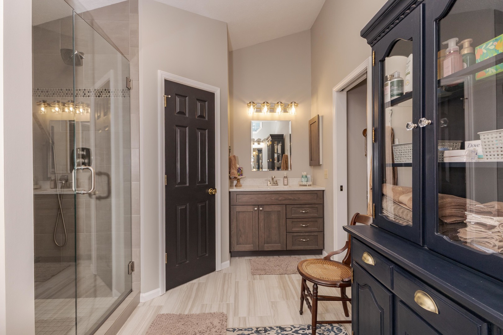 2605 Park Ridge Road Bloomington, IL 61704 - Photo 52 of 69 a kitchen with a refrigerator and a sink