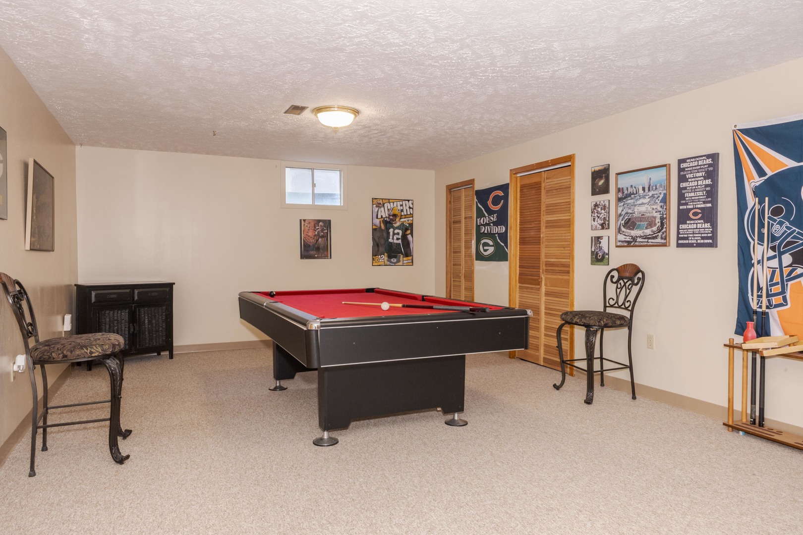 2605 Park Ridge Road Bloomington, IL 61704 - Photo 66 of 69 a room with furniture pool table and windows