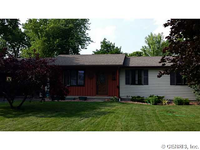 308 Stony Point Road Ogden, NY 14624 - Photo 1 of 1 Exterior Front Beautiful Modern Ranch on a half ac
