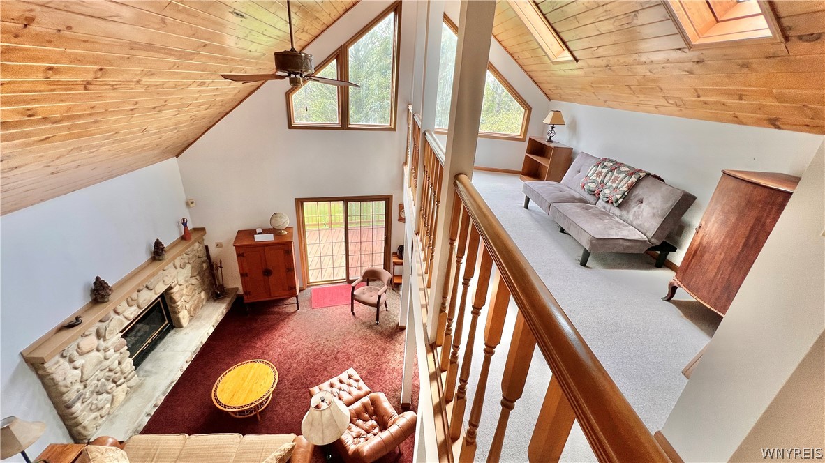 7362 Windsor Road Mansfield, NY 14731 - Photo 30 of 49 view from loft area