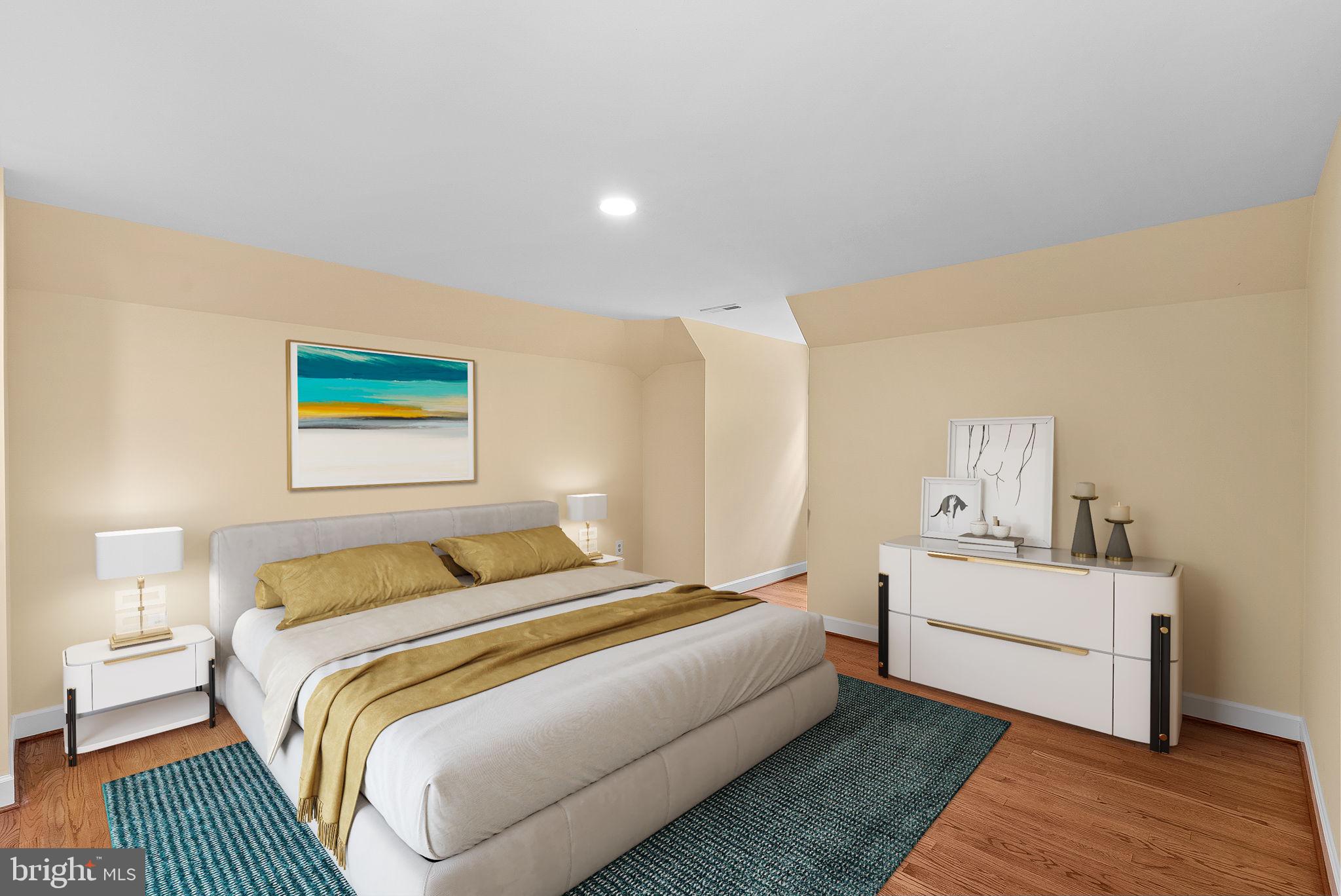 190 Falcon Ridge Road Great Falls, VA 22066 - Photo 63 of 122 Upper Level 2 Bedroom #6 - Virtually Staged
