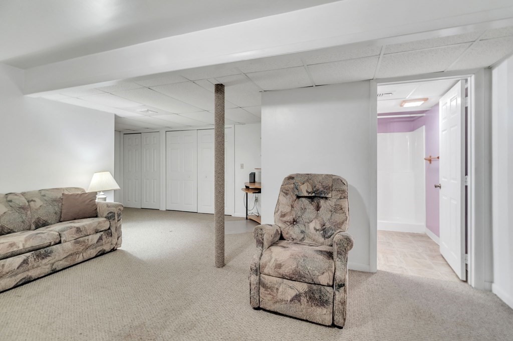 160 Laurel Hill Road Westhampton, MA 01027 - Photo 41 of 42 a living room with furniture and a couch