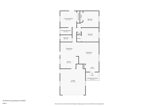 $435,000 | 18170 7th Avenue, Jamestown, CA 95327